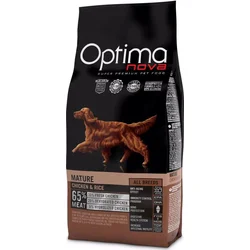 OPTIMAnova Dog Mature Chicken & Rice 12kg granule pro psy