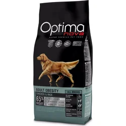OPTIMAnova Dog Obesity Chicken & Rice 2kg granule pro psy