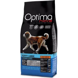 OPTIMAnova Dog Puppy Large Chicken & Rice 2kg granule pro štěňata