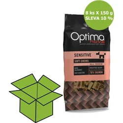 OPTIMAnova Functional Snack Sensitive Salmon 150 g (8 ks)