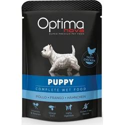 OPTIMAnova Puppy Chicken, kapsa 300 g (12 ks)