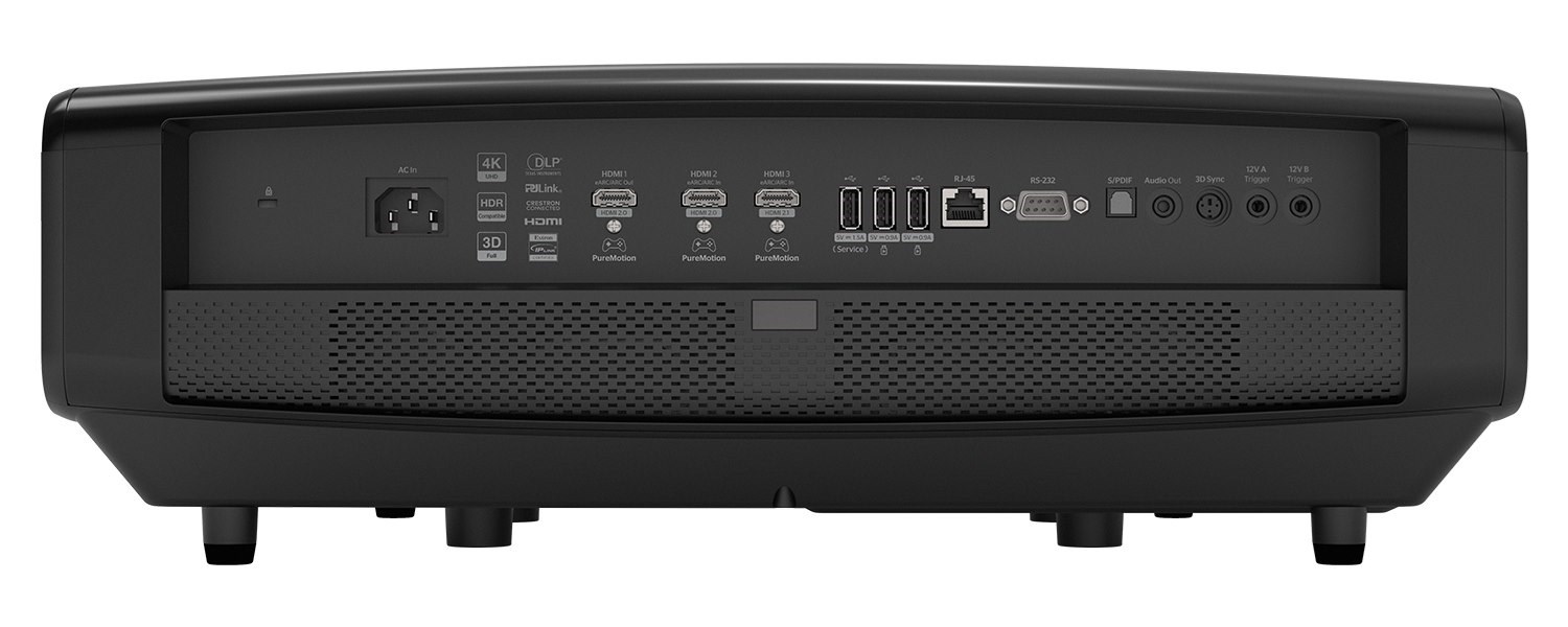 Optoma projektor UHZ68LV (DLP, Laser, UHD, 5000 ANSI, HDMI, RS232, RJ45, USB-A power, repro 2x5W)