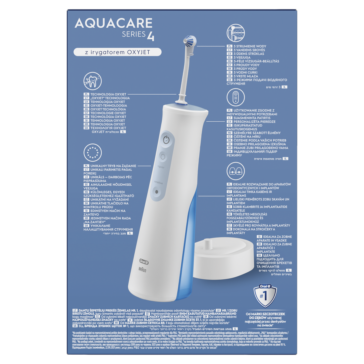 Oral-B Aquacare 4 PRO Expert