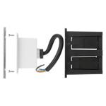 Orientačné zapustené svietidlo LED AMAL 80×80 1,5W neutr. biela, IP65