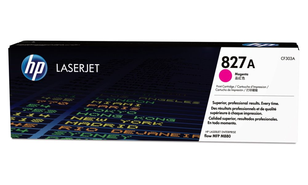 Originálna tonerová kazeta HP 827A Magenta LaserJet