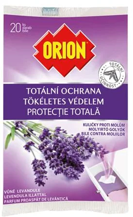 Orion guľôčky proti moliam Levanduľa 20ks