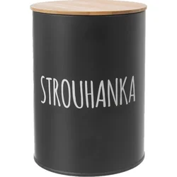 Orion Plechová krabička na strúhanku ČIERNA