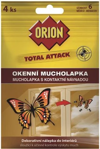 Orion Total Attack plácačka na okná 4ks
