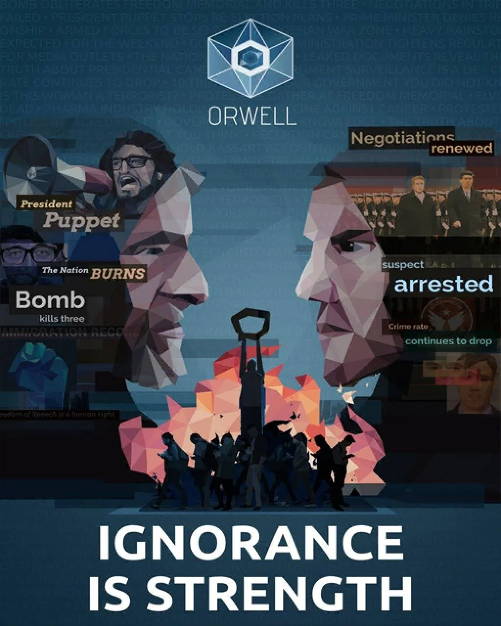 Orwell Ignorance is Strength elektronická licence