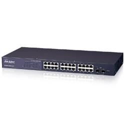 OvisLink AirLive SNMP-GSH2402, gigabit switch, 24xGLAN + 2xSFP,MiniGBIC, L2