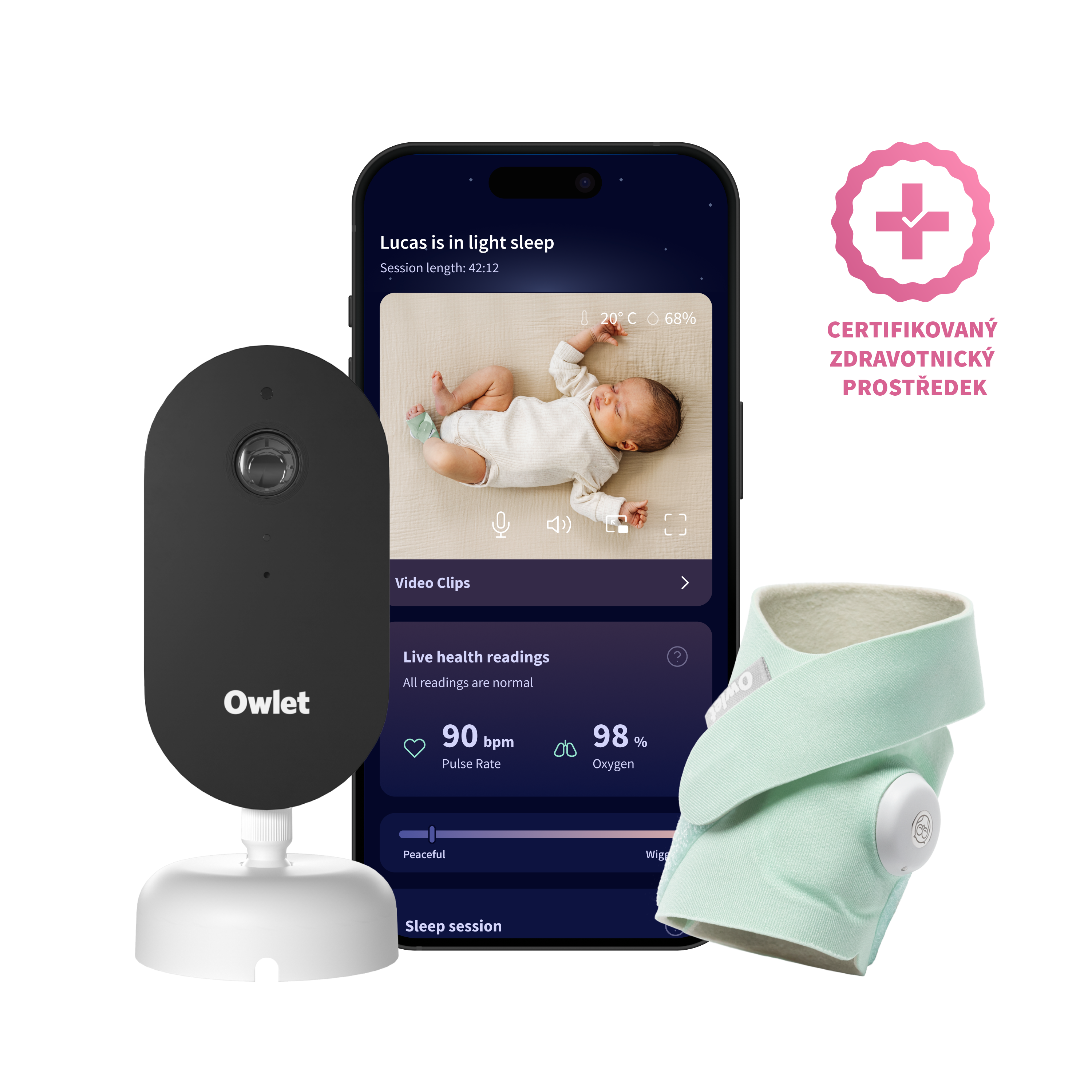 Owlet Dream Duo – mätová