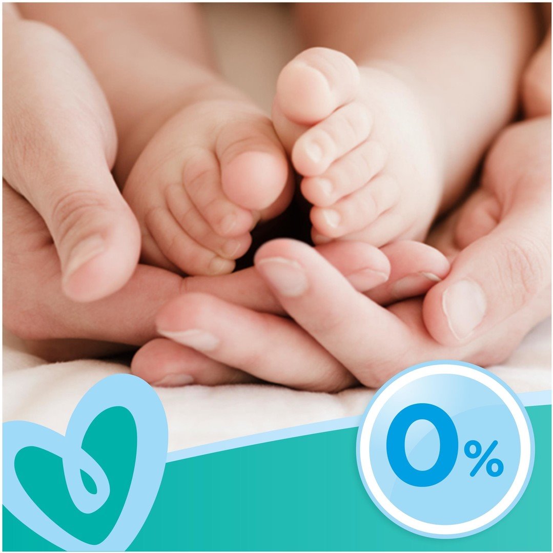 Pampers Fresh Clean detské čistiace obrúsky 208ks