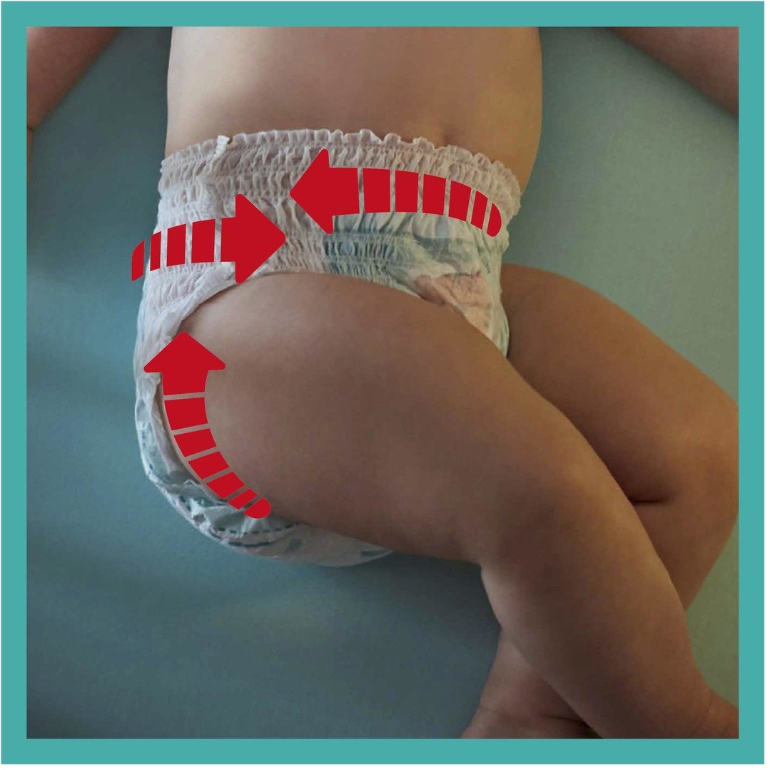 Pampers nohavičkové plienky veľkosť 4, 9 kg - 15 kg, 176 ks