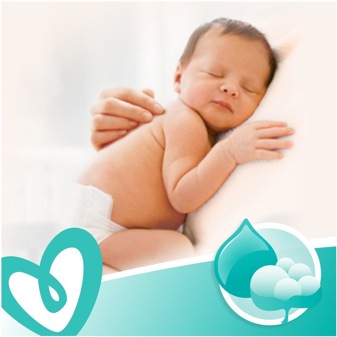 Pampers Sensitive Dětské Čisticí Ubrousky 52ks