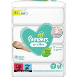 Pampers ubrousky Sensitive XXL 4x80ks