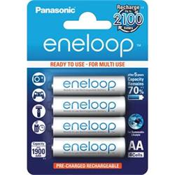 Panasonic 3MCCE/4BE Eneloop AA 1900 4BP bílé - Digitální foto - příslušenství