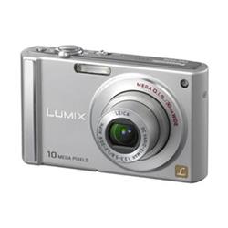 PANASONIC kompakt DMC-FS20E-S, 10.1MPix, stříbrný, 4x zoom 30mm, O.I.S.