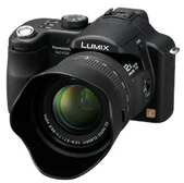 PANASONIC kompakt DMC-FZ50EG-K, 10.4MPix, černý, 12x zoom, O.I.S.