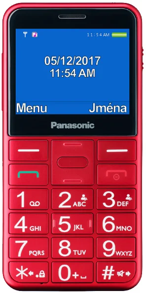 Panasonic KX-TU155EXRN Červená