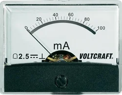 Panelové měřidlo Voltcraft AM-60X46, 100 mA/DC