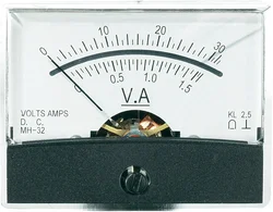 Panelové měřidlo Voltcraft AM-60X46, 30 V/1,5 A/DC