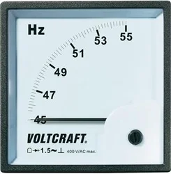 Panelové měřidlo Voltcraft AM-96X96, 50 HZ