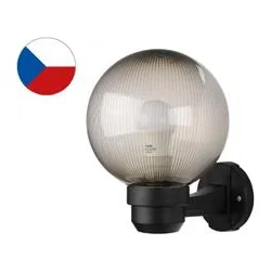 Panlux PARK N 60W černá, prizm.-kouř. k. - Vybavení domu