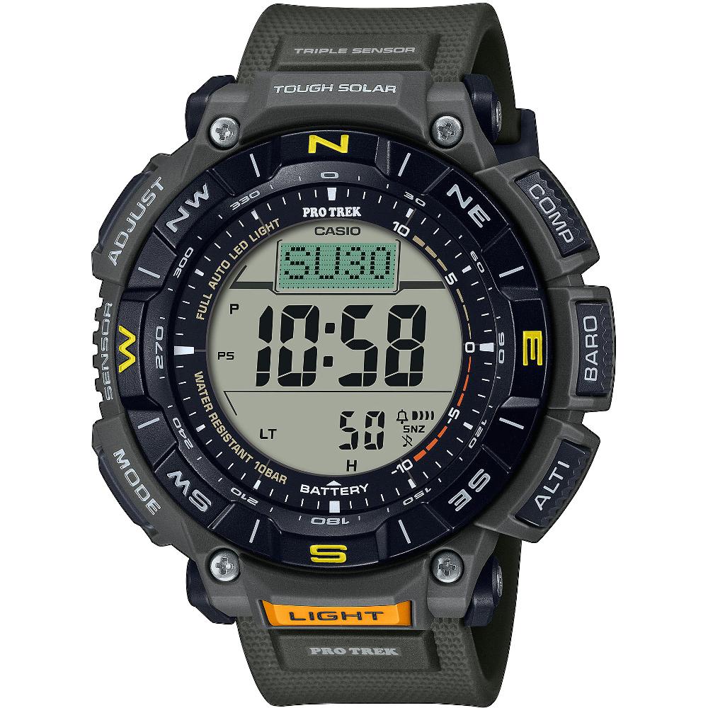 Pánske digitálne náramkové hodinky Casio PRG-340-3ER