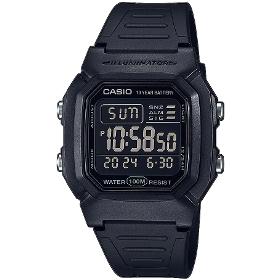 Pánske digitálne náramkové hodinky Casio W-800H-1BVES