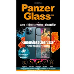 PanzerGlass ClearCase Antibacterial pro Apple iPhone 12 Pro Max Black edition