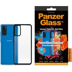 PanzerGlass ClearCase pro Samsung Galaxy S20 Black edition (0238)