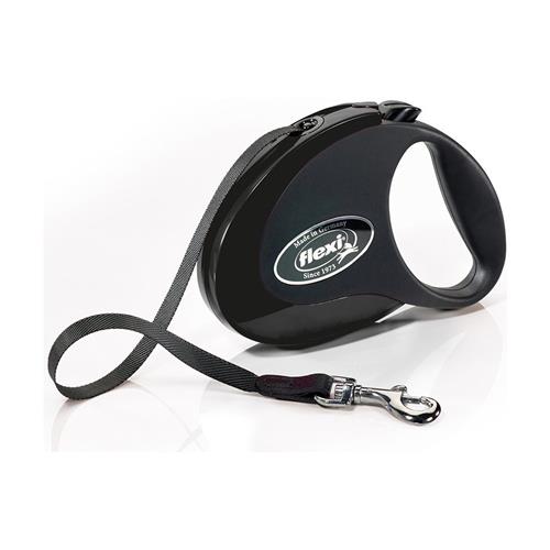 Pás Flexi Leash Style M 5m/25kg čierny
