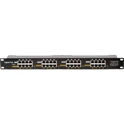 Pasívny gigabitový rackový panel Conexpro PoE, 16 portov