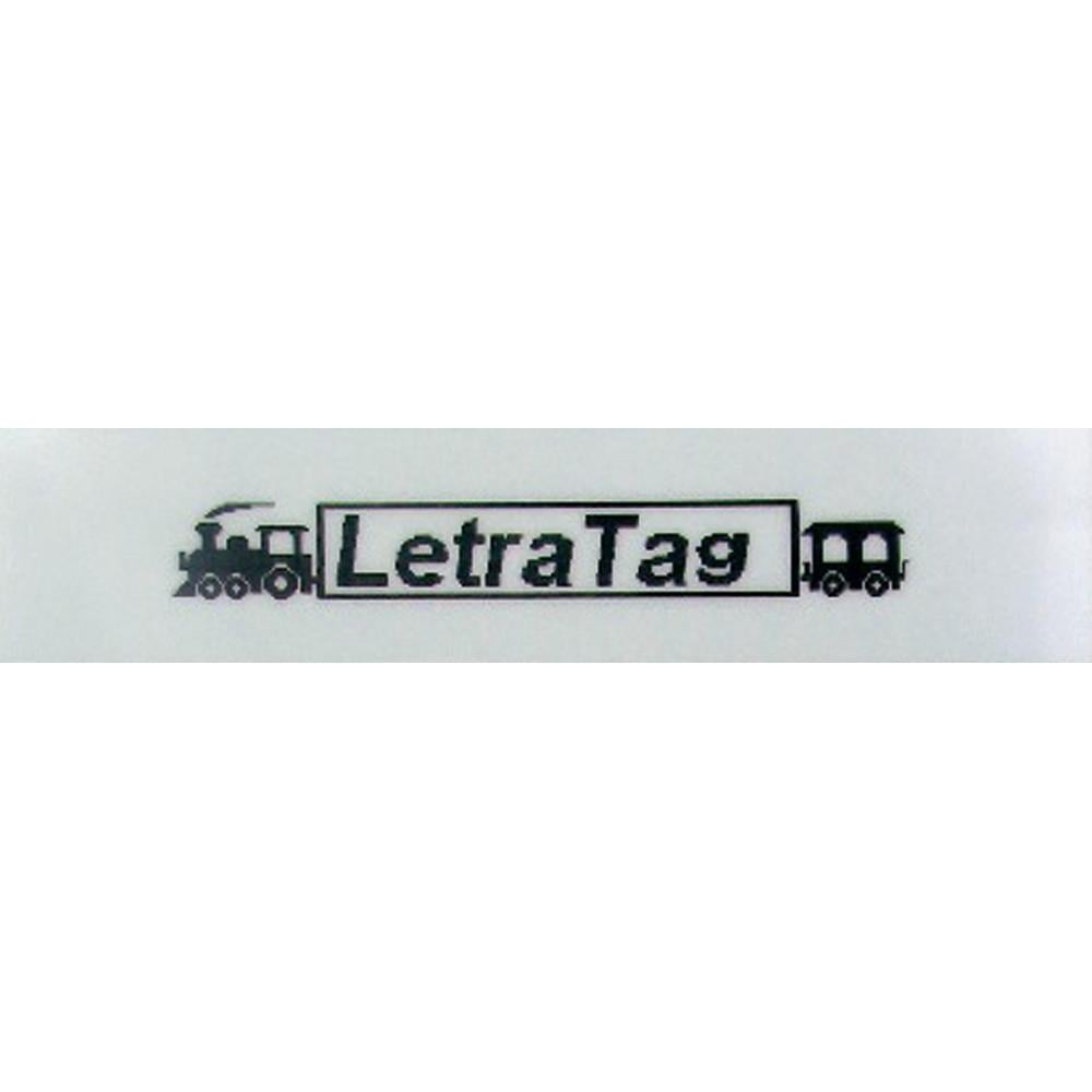 Páska do štítkovača Dymo LetraTAG, 91221, S0721660, biela/čierna, 12 mm 772461