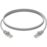 Patch kábel Conexpro UTP, CAT5e, 10 m, sivý