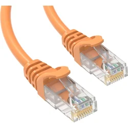Patch kábel Conexpro UTP, CAT6, 0,25 m, oranžový