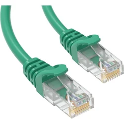 Patch kábel Conexpro UTP, CAT6, 0,25 m, zelený