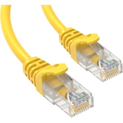 Patch kábel Conexpro UTP, CAT6, 5 m, žltý