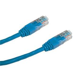 Patch kabel UTP CAT5E 1,5m modrý