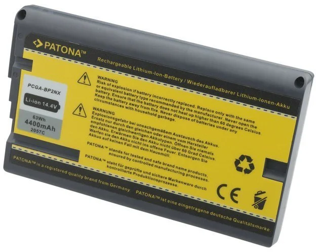 Patón PT2057 - Sony VAIO PCG-FR33 4400mAh Li-Ion 14,8V
