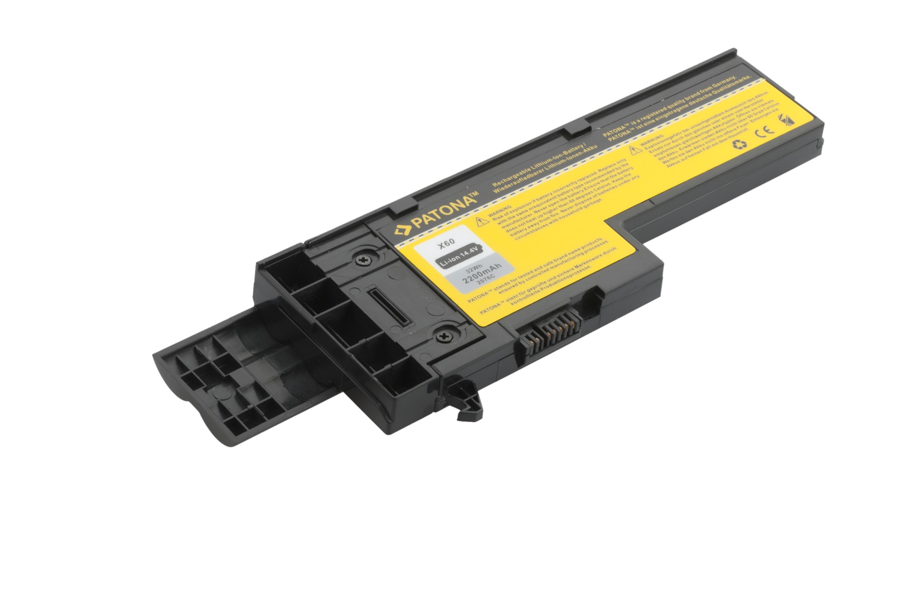 Patón PT2076 - LENOVO ThinkPad X60/X61 2200mAh Li-Ion 14.4V