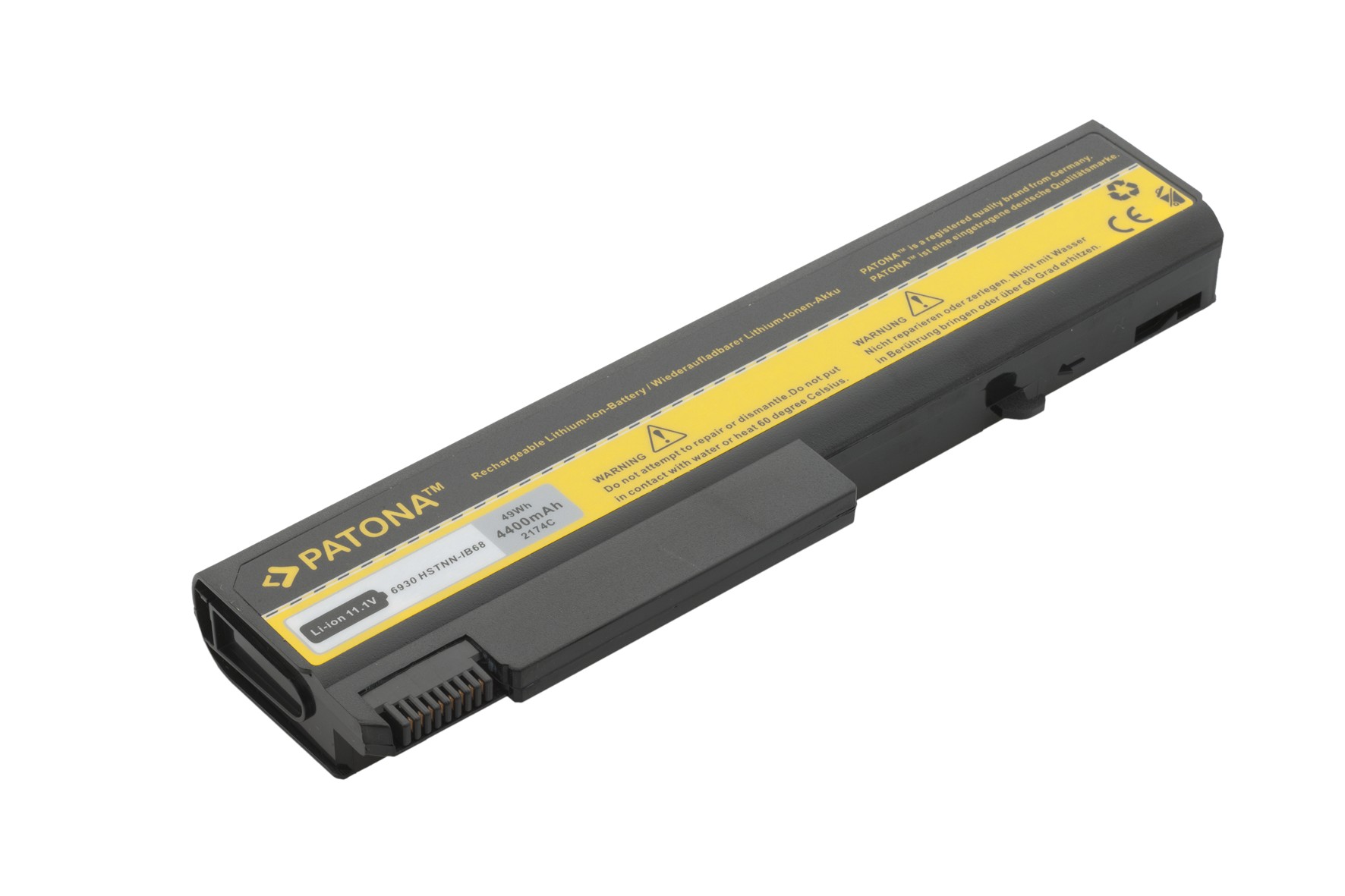 Patón PT2174 - HP Compaq 6530B/6730B 4400mAh Li-Ion 10,8V