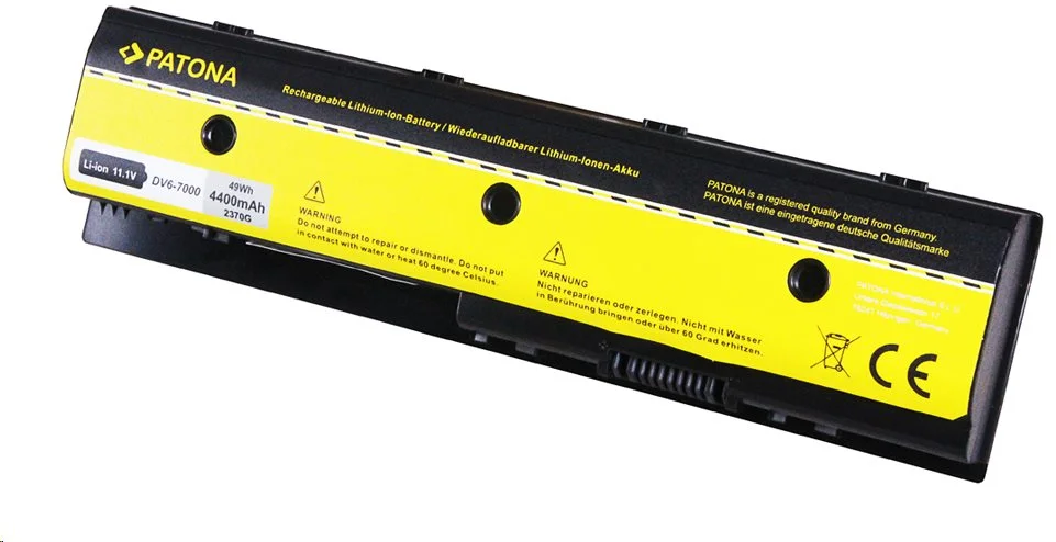 Patón PT2370 - HP ENVY DV6-7200 4400mAh Li-Ion 11,1V