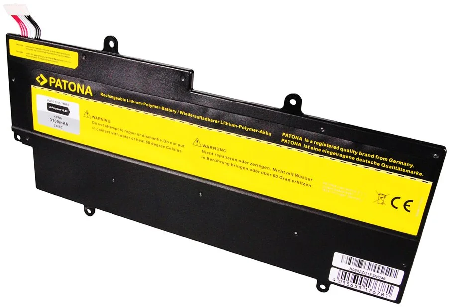 Patón PT2468 - TOSHIBA Z830 3100mAh Li-Pol 14,8V