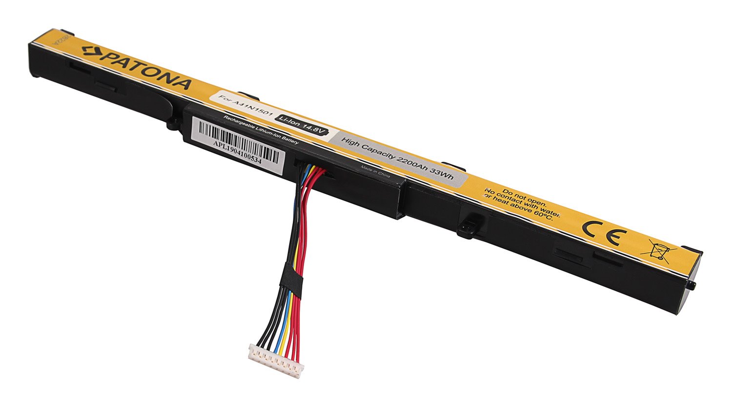 Patón PT2822 - ASUS N552/N752 2200mAh Li-lon 15V