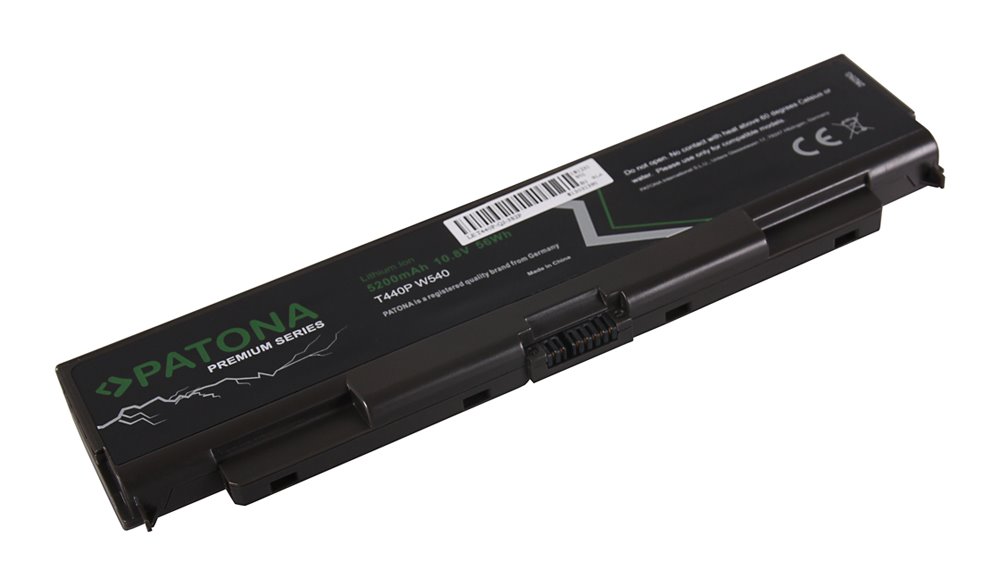 Patón PT2825 - Lenovo L440/T440p 5200mAh Li-Ion 10,8V 45N1145 Premium