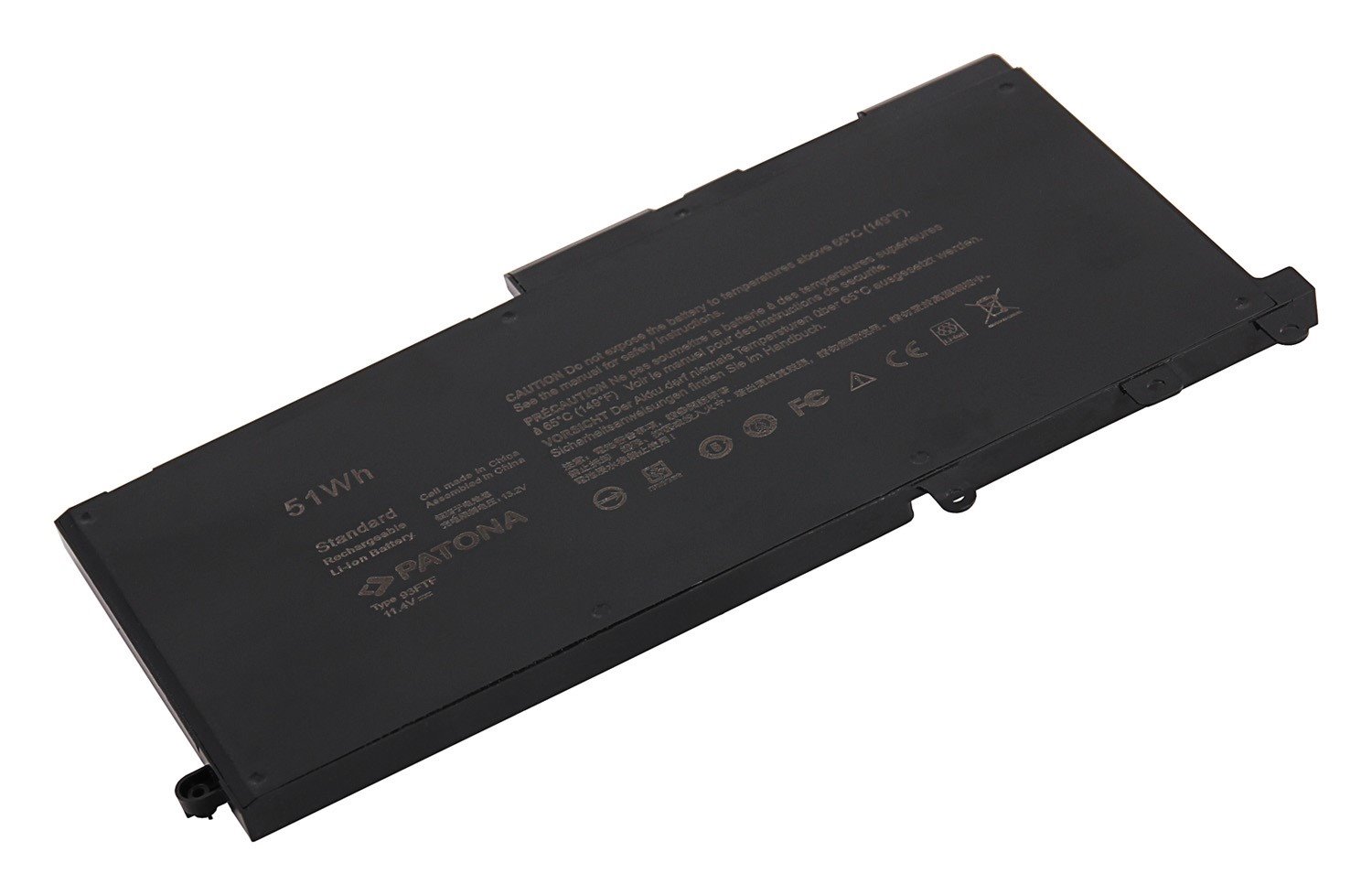 Patona batéria DELL Latitude 5280/5480/5590 4474mAh Li-lon 11,4V 93FTF