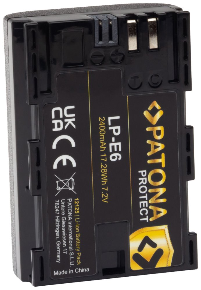 PATONA batéria pre Canon LP-E6 2400mAh Li-Ion Protect