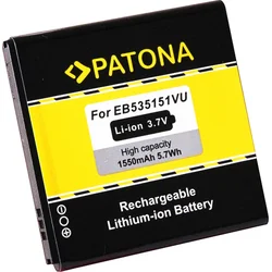 PATONA batéria pre mobilný telefón Samsung EB535151VU 1550mAh 3,7V Li-Ion