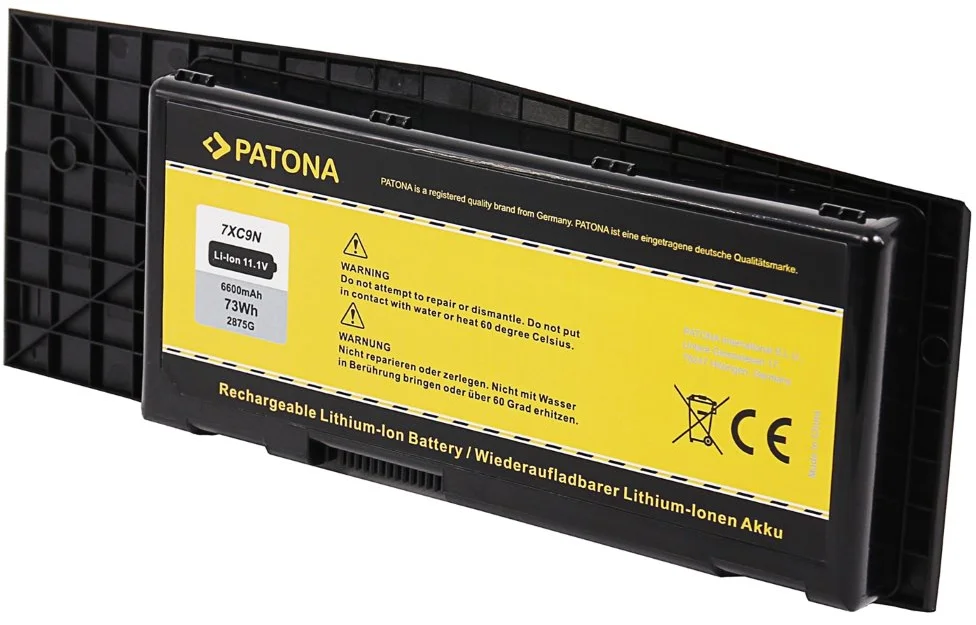 PATONA batéria pre ntb DELL Alienware M17X 6600mAh Li-Ion 11,1V 7XC9N